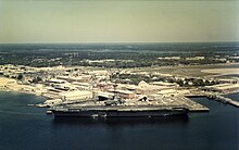 1962年后，列克星敦号开始在彭萨科拉担任训练舰。