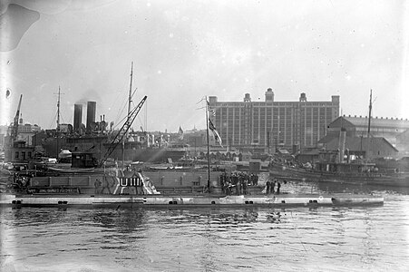 U-111 at New York City, 1919