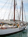 Western Union schooner in Key West harbor.