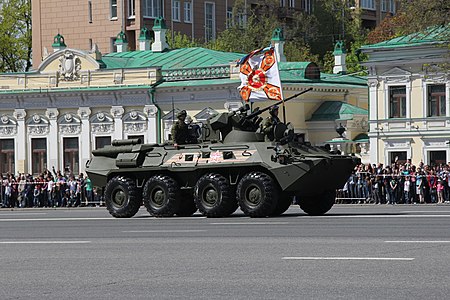 BTR-82A型8X8轮式装甲车