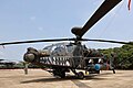 AH-64阿帕契直升机挂载AGM-114地狱火导弹、航空火箭弹和刺针导弹