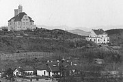 观象台与官邸，摄自观海山，1910年代