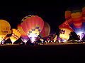 Night glow at Balloons over Waikato in Hamilton, New Zealand, 2010