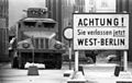 G5 based SK-2 at the Brandenburg Gate during the building of the Berlin Wall