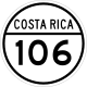 National Secondary Route 106 shield}}