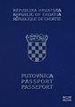 Biometric passport cover (2nd generation), issued 2009—2015