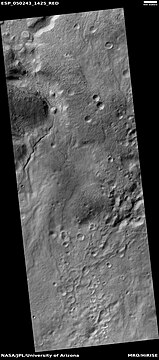 Channel, as seen by HiRISE under HiWish program