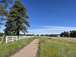 Heber-Overgaard as viewed from SR260 at mile post 307.