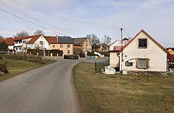 Road in Křelovice