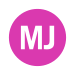 Short-lived MJ logo from 1967 to 1969