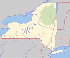 East Stony Creek is located in New York Adirondack Park