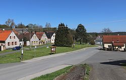 Centre of Ošelín