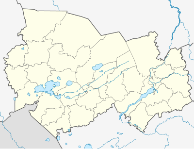 Location map Russia Novosibirsk Oblast