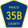 County Road 35B marker