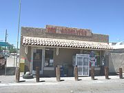 This historic old Post Office Building was built in 1913 and is located at 22030 S. Rittenhouse Road, Queen Creek, Arizona.