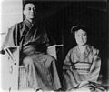 Sadayakko Kawakami and Momosuke Fukuzawa 川上貞奴