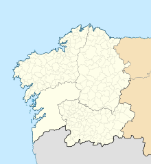 SCQ is located in Galicia