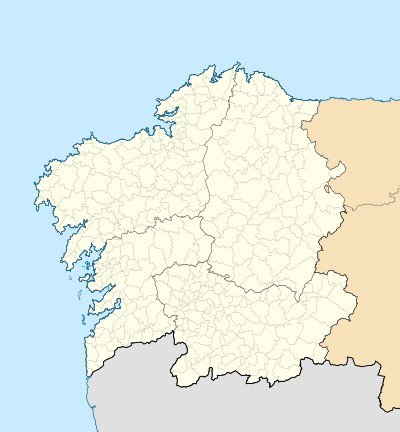 2020–21 Tercera División is located in Galicia