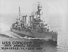 USS Concord, WWII.