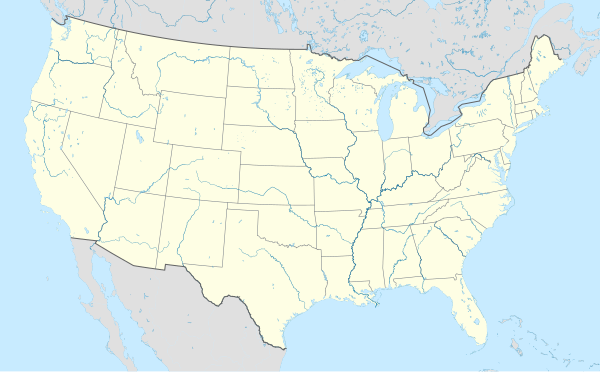 Location of 2015 USA Team Handball College Nationals Teams Men's Division