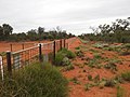 Toorale National Park stock fence (2021).