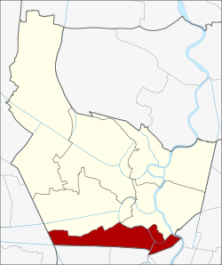 District location in Nonthaburi province