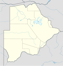 Mapoka is located in Botswana