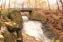 Buttermilk Falls in the North Chagrin Reservation.