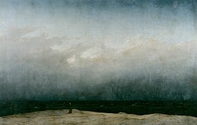 《海边修士》（1808-1810年）