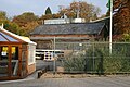 Former station stable building, now surrounded by subsequent industrial development