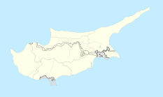 Kormakitis在塞浦路斯的位置