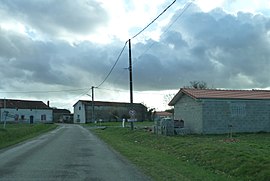 The road into Caixon