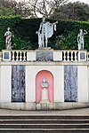 Italian Garden in Mount Edgcumbe Country Park, Cornwall