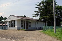 地震前的站舍（2009年）