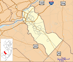 Pennsauken Township is located in Camden County, New Jersey