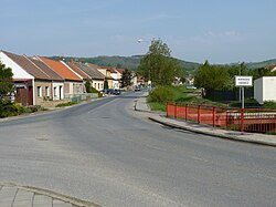 Entrance to Moravské Bránice