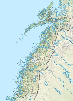 Luktvatnet is located in Nordland