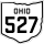 State Route 527 marker