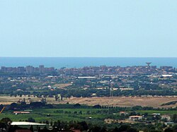 Panorama of Pomezia