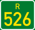 Regional route R526 shield