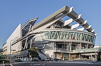 Ourdoor view of Saitama Super Arena