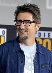 Scott Derrickson at the 2019 San Diego Comic-Con International in San Diego, California.