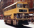 West Midlands PTE AV type bodied Volvo Ailsa B55, pictured in Birmingham in 1982