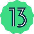 Android 13 Developer Preview logo.svg