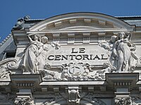 "Centorial" replaced "Credit Lyonnais" on the frontispiece of rue du 4-septembre