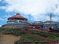 View of the rotating cafeteria on top of Cerro Otto