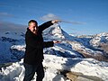 Me in Zermatt, Switzerland with the Matterhorn in the background