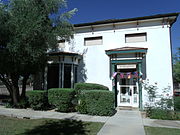 The William Clark House was built in 1884 and is located in 190 Main St. This house was built for Silver King mining engineer William Clarke and his wife Ella. The house later served as the residence of Richard E. Sloan , Arizona’s last Territorial Governor. Listed as Historic by the Historic District Advisory Commission.