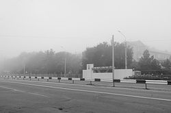 Fog in Molodohvardiysk