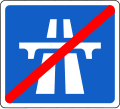 F 333 End of Motorway